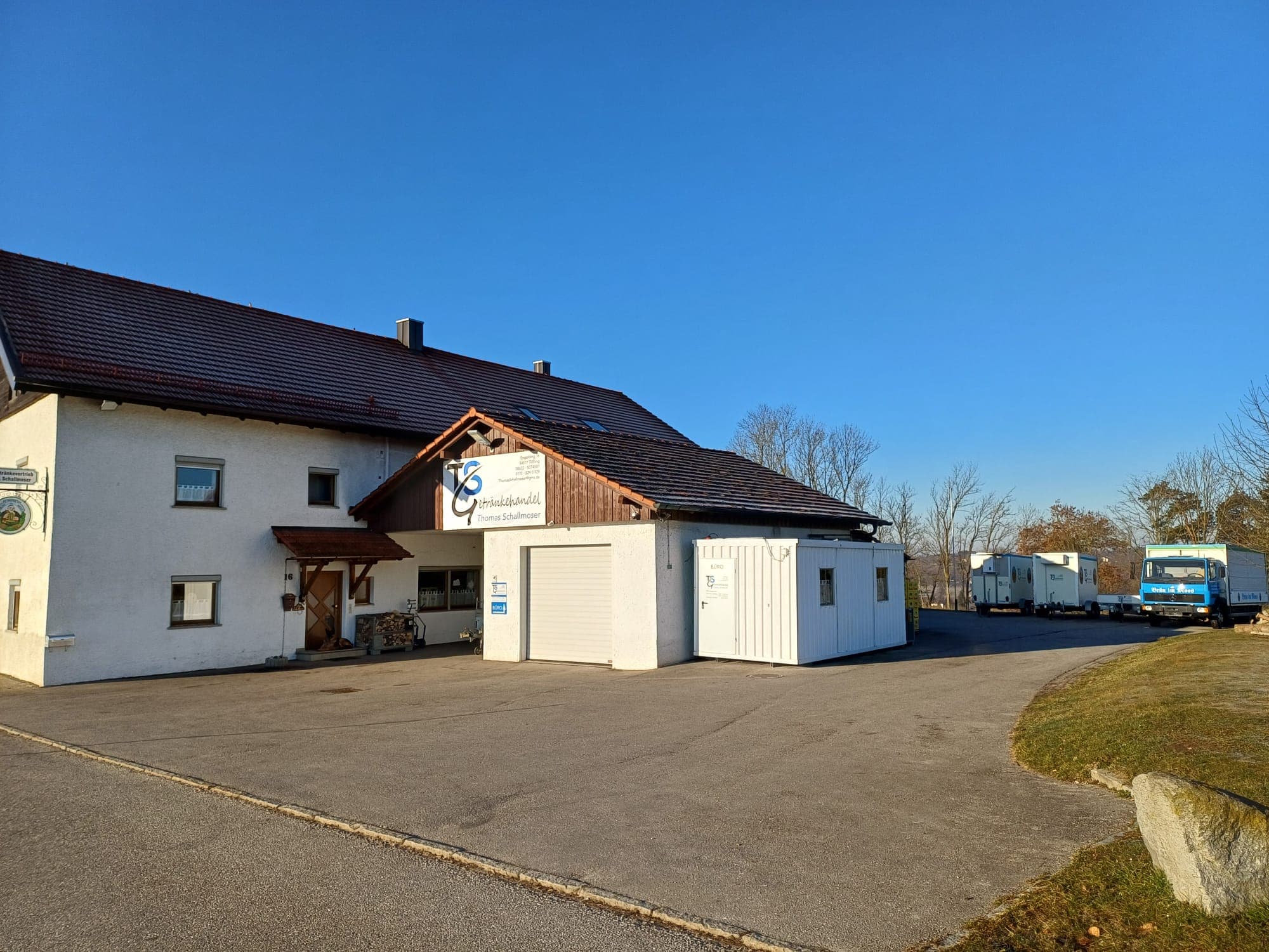 Getränkeauswahl im Getränkemarkt Thomas Schallmoser in Engolding bei Tüßling